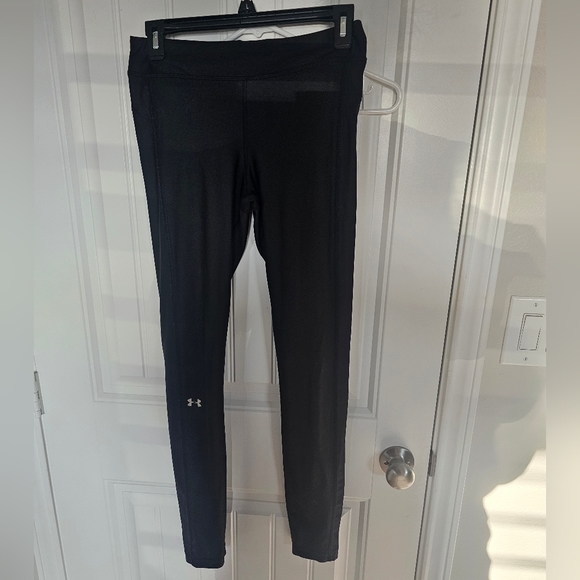 Under Armour heatgear Compression Black Leggings size M - Picture 1 of 3